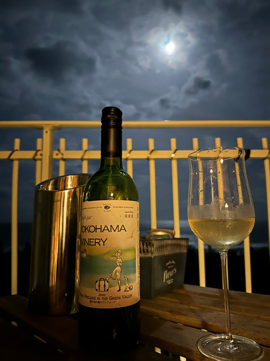 アラ、意外!!飲み疲れた後の一杯に 横濱ワイナリー 緑の風の谷のプレリュード🎵